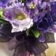 Purple Silk Wedding Bouquets Summer Weddiing Flowers