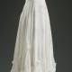 Alternative Floral Wedding Dress Romantic, Long, MERCI BEAUCOUP, Silk Chiffon And Cotton Voile