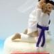 Judo Jiu Jitsu custom wedding cake topper decoration gift