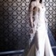 Classic Mantilla Lace Chapel Length Bridal Veil with Eyelash Edges by IHeartBride Style Eliana Mantilla - Floral Thin Lace