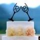 Wedding Cake Topper Monogram Mr and Mrs cake Topper Design Personalized Cake Topper M015