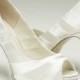 Weddings, Wedding Shoes, 3.75" High Heel Peep Toe Shoes, womens dress shoes, bridal shoes, bridal accessories, dyeable