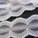 Vintage White Scallop Lace Sewing Trim - 1" Inch Wide  - 2 Yards Total 