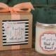Will you be my Bridesmaid Gift // Will you be my Maid of Honor Gift // Bridesmaid Candle // Maid of Honor Candle // Bridesmaid Gift Idea