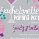 Printable Bachelorette Painting Party Invitation