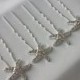 Bridal Starfish Hair Pin Wedding Starfish Hair Jewelry Starfish Hair Accessory Hairpins Set of 4