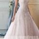 David Tutera for Mon Cheri Style Arwen 215277 Lace Strap Wedding Dresses