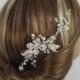 Crystal Bridal Comb, LILLY Hair comb, Bridal hair comb, Wedding hair accessories, Bridal Headpieces, Rhinestone hair comb bridal