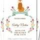 Fox Bridal Shower Invitation, DIY Customized Printable, Woodland Shower Invitation, Fox Wedding