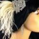 Wedding Headband, Wedding Hair Accessory , Bridal Hair Accessory, Rhinestone Headband, Hollywood Royalty, Champagne