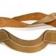 Gold belt - Metal belt - Gold  Waist Leather Belt - women belts - wedding sash - wedding dress sashes belts -