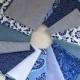 Men's Pocket Square Gift Set of 3- cotton washable groomsmen wedding handkerchiefs suit jacket