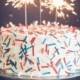 DIY 4th Of July Confetti Cake