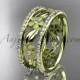14k yellow gold diamond flower wedding ring, engagement ring ADLR233