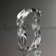 14k white gold diamond leaf and vine wedding ring,engagement ring ADLR31