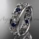 14kt white gold diamond leaf wedding ring,engagement ring, wedding band. ADLR160 nature inspired jewelry