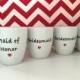 Personalized Bridesmaid Gift Mug – Bridesmaid Mug - Handpainted Coffee Cup  – Unique Coffee Mug – Bridesmaid Gift - Personalized Bridesmaid