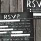 Chalkboard Wedding RSVP Mad Libs {Printable Reply Card} - Postcard Option