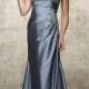 Beaded Applique Satin Empire Prom/evening Dress Alyce 29439