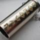 45 Colt Engraved Nickel Bullet Case I.D. Tag Military Style Personalized Pendant Wedding Groomsman Birthday