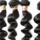 Unprocessed Brazilian Hair Weave Loose Wave Style