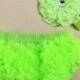 Cute Neon Green Ruffle Bloomer