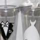 Wedding Gift Tumblers Bride Groom Bridesmaid Flower Girl Ring Bearer- Any Color Any Design Custom