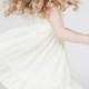 Flower Girl dress, white flower girl dress, Ivory Christmas dress, handmade vintage Flowergirl dress, Size 12/18 months 2t 3t 4t 5 6 7 8