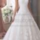 David Tutera For Mon Cheri 214206-Wyomia Wedding Dress