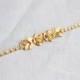 Gold Bridal Belt, Bridal Belt, Gold Wedding Belt, Thin Gold Sash, Vintage Style Bridal Sash with Pearls,Gold Floral Bridal Sash,Vintage Sash