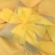 Pet Ring Bearer Pillow...Made in your custom wedding colors...shown in celery/canary yellow