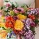 20 Strikingly Vibrant Bridal Bouquets