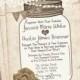 Mason Jar Rustic Burlap and Lace Wedding Invitation, Invite, Printable, Digital File, Personalized, 5x7,