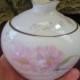 Mikasa Pretty Bouquet Sugar bowl lidded Platinum Trim BRAND NEW Old Stock