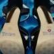 Team Bride Rhinestone Shoe Stickers - Crystal Shoe Set - Bride and Bridesmaid Shoe Decals