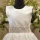 First Communion Dress, Cotillion Dress, Confirmation Dress, Flower Girl Dress, Junior Bridesmaid Dress - White, Girls Size 10, Girls Size 12