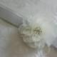 Sash, Bridal Wedding Dress Sash Belt,  bridal gown sash, silver gray belt, silk flower sash, 3 cm silk satin ribbon, gatsby,1920, bride belt