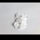 Bridal Snow White Hydrangea Flowers Hair Pins or Shoe Clips