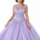 Buy Australia 2015 Lilac Ball Gown Scoop Neckline Beaded Tulle Skirt Floor Length Quinceanera Dress/ Prom Dresses 5543 at AU$298.47 - Dress4Australia.com.au