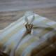 Wedding Ring Bearer Pillow Bride Gold Stripes Custom, Personalized, Ring Pillow