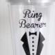 Personalized Tumbler, Ring Bearer, Ring Bearer Tumbler, Ring Bearer Gift, Ring Bearer Cup