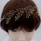 Swarovski Pearls Wedding Hair Vine, Bridal Hair accessory, Pearl Bridal Hair Vine, Bridal Headband, Wedding Headband, Wedding Hair Accessory