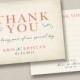 Wedding Thank You Notes matching Invitations Announcement Announcements RSVP Cards Postcards Coral peach navy Pink Blush gray yellow etc