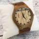Personalized Wood Wrist Watch - Custom Groomsmen gift - Accessories, Fathers Day Gift - Best Man - Gifts for Men - FREE ENGRAVING! (MW3)