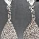 Crystal rhinestone teardrop earrings - Luminous - Large - Teardrops - Wedding earrings ~ Statement earrings - Brides earrings -