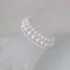 Wedding Jewelry Bridal Bracelet White Pearl Bracelet Bridal Jewelry pearl