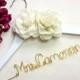 Personalized Wedding Hanger, brides hanger,name hangers,bridesmaid hangers,bridal party gifts,bride groom hanger,hanger with flower