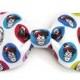 Toddler Bow Tie Made With Wheres Waldo Fabric, Baby Bow Tie on Alligator Clip, Boy Bow Tie, Clip On Bow Tie, Ready To Ship