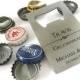 Engraved Bottle Opener - Stainless Steel Opener - Beer Bottle Opener -  Personalized Groomsmen Gift -  Credit Card Opener - Wallet Opener