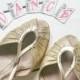 Vintage Gold Leather 1940s Evening Dance Wedding Shoes Size UK8.5 EU41 US10.5
